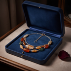 Amber Coast Natural Stone Layered Necklace