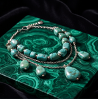 Turquoise Ocean Drop Statement Necklace