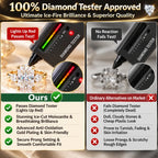 🔥 LAST DAY 90% OFF : Dazzling Ice-Cut Moissanite Diamond Ring (1.5CT - 5.0CT) | 18K Gold Plated S925 Three-Stone Radiant Ring with Trillion Accents