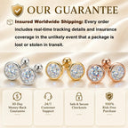 🔥 LAST DAY 90% OFF: Sleep-Safe High-Clarity Bubble Moissanite Studs in S925 Silver