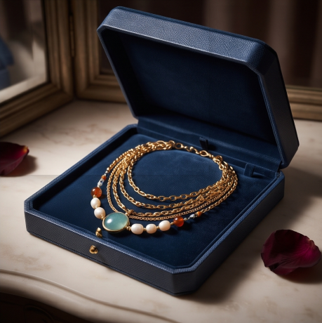 Ocean Pearl Turquoise Layered Necklace