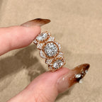 🔥LAST DAY 90% OFF: The "Timeless Floral Grace" Handcrafted Ring