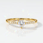 🔥 LAST DAY 90% OFF | Heart-in-Heart Moissanite Stacking Ring Set – Romantic Layered Sparkle & Versatile Two-Piece Styling
